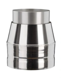 Übergang Dw-ew Edelstahl Design Doppelwandig Konisch - Eka Cosmos D 25 -Kamin Heizgeräte 05017bcca43a2477113f23eb462dba96