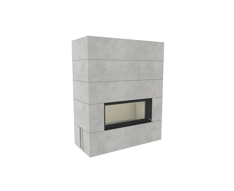 Kaminbausatz Brunner Systemkamin BSK 06 Architektur Kamin Schiebetür, 14 KW 5 Kaminbausatz Brunner Systemkamin BSK 06 Architektur Kamin Schiebetür, 14 KW – Bild 3