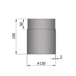Rauchrohr Stahl 150 Mm Hellgrau 9 Rauchrohr Stahl 150 Mm Hellgrau -Kamin Heizgeräte 13 101w2bmxwzyexy0z
