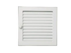 Warmluftgitter Putzbündig Weiß
