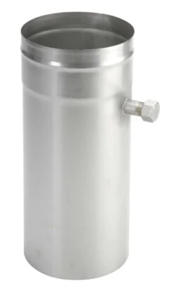 Schornsteinrohr Edelstahl 360 Mm Einwandig Mit Messstutzen - Eka Complex E