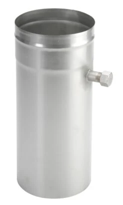 Schornsteinrohr Edelstahl 360 Mm Einwandig Mit Messstutzen - Eka Complex E 8 Schornsteinrohr Edelstahl 360 Mm Einwandig Mit Messstutzen - Eka Complex E -Kamin Heizgeräte 140 1