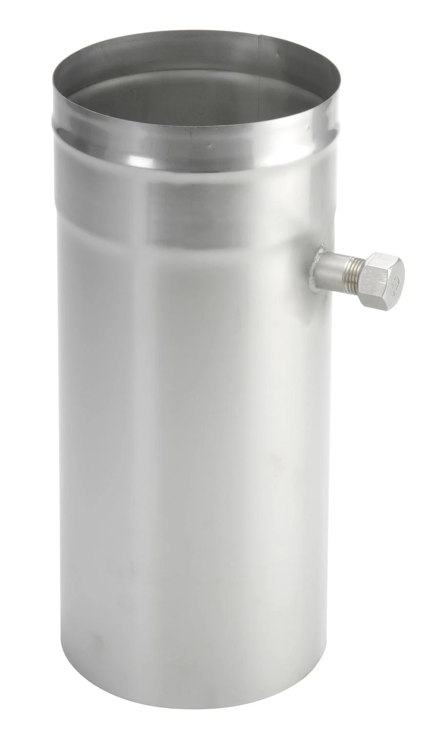 Schornsteinrohr Edelstahl 360 Mm Einwandig Mit Messstutzen - Eka Complex E 5 Schornsteinrohr Edelstahl 360 Mm Einwandig Mit Messstutzen - Eka Complex E – Bild 3