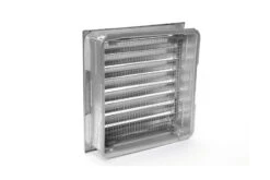 Außenluftgitter 23 X 23 Cm Mit Einbaurahmen 13 Außenluftgitter 23 X 23 Cm Mit Einbaurahmen -Kamin Heizgeräte 1447 2