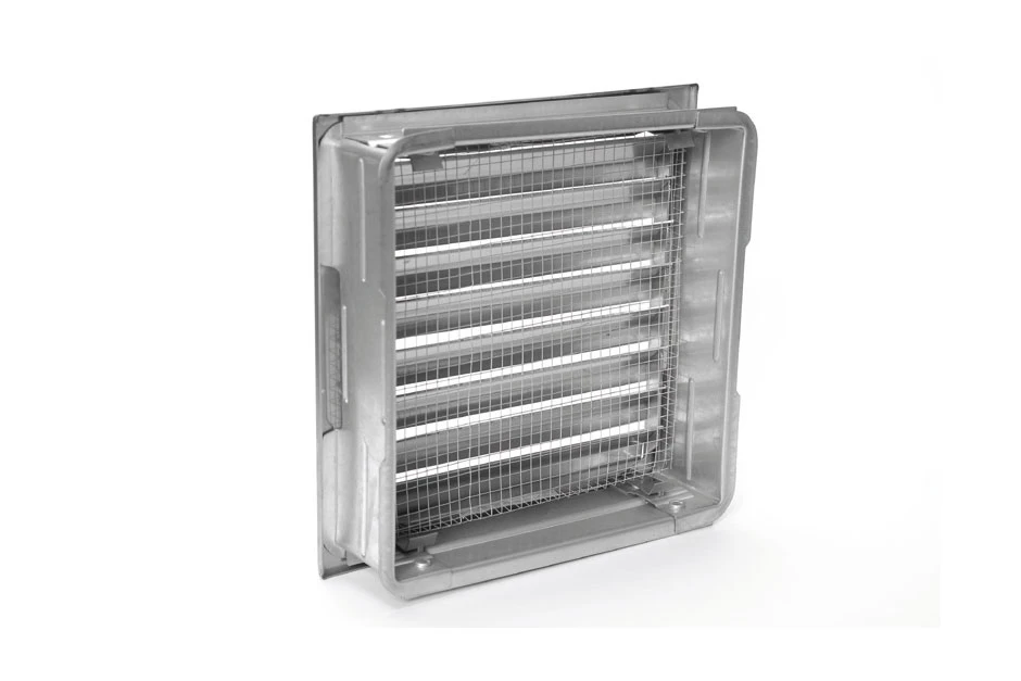 Außenluftgitter 23 X 23 Cm Mit Einbaurahmen 8 Außenluftgitter 23 X 23 Cm Mit Einbaurahmen – Bild 6
