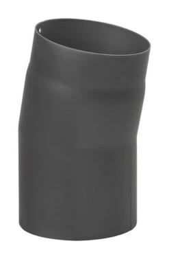 Rauchrohrbogen Stahl 11° Schwarz