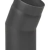 Rauchrohrbogen Stahl 22° Schwarz 2 Rauchrohrbogen Stahl 22° Schwarz -Kamin Heizgeräte 1847 0