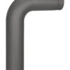 Anschlussrohr Stahl 90° 700 X 500 Mm Ø 150 Mm Schwarz, Gezogen Mit Tür -Kamin Heizgeräte 1871 0