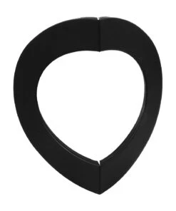 Eck-Wandrosette Rauchrohr Stahl Außen-Eck Ø 150 Mm Schwarz