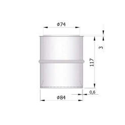 Doppelwandfutter Pellet-Ofenrohr 120 Mm Lang Unlackiert 9 Doppelwandfutter Pellet-Ofenrohr 120 Mm Lang Unlackiert -Kamin Heizgeräte 19 75227u9rodrfsge2