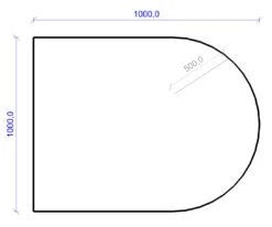Kamin Bodenplatte, 2 Mm Stahl, Rundbogen 1000 X 1000 Mm, Schwarz 7 Kamin Bodenplatte, 2 Mm Stahl, Rundbogen 1000 X 1000 Mm, Schwarz -Kamin Heizgeräte 1948 0