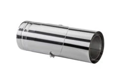 Schornsteinrohr Edelstahl 540 Mm Doppelwandig Mit Prüföffnung - Eka Cosmos D 25 -Kamin Heizgeräte 1b14dd57e8363e759bb850291014fd8d