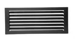 Kaltluftgitter Putzbündig Hochkant Schwarz -Kamin Heizgeräte 1c7a024116a67374fdf085f47fa1c3b9