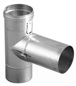 Feuerungsanschluss 90° Niedertemperatur Einwandig - Eka Complex E