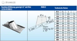 Dachdurchführung 10-28° Mit Bleikranz - Eka Complex D 25 9 Dachdurchführung 10-28° Mit Bleikranz - Eka Complex D 25 -Kamin Heizgeräte 2132 1