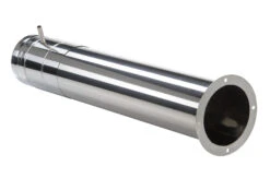 Konsolplatte Mit Ablauf Edelstahl Doppelwandig Sockel Rund - Eka Cosmos D 25 -Kamin Heizgeräte 2200 150 bpkr 2 0