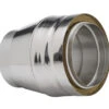 Übergang Dw-ew Edelstahl Design Doppelwandig Konisch - Eka Cosmos D 25 1 Übergang Dw-ew Edelstahl Design Doppelwandig Konisch - Eka Cosmos D 25 -Kamin Heizgeräte 2200 150 euek v unten