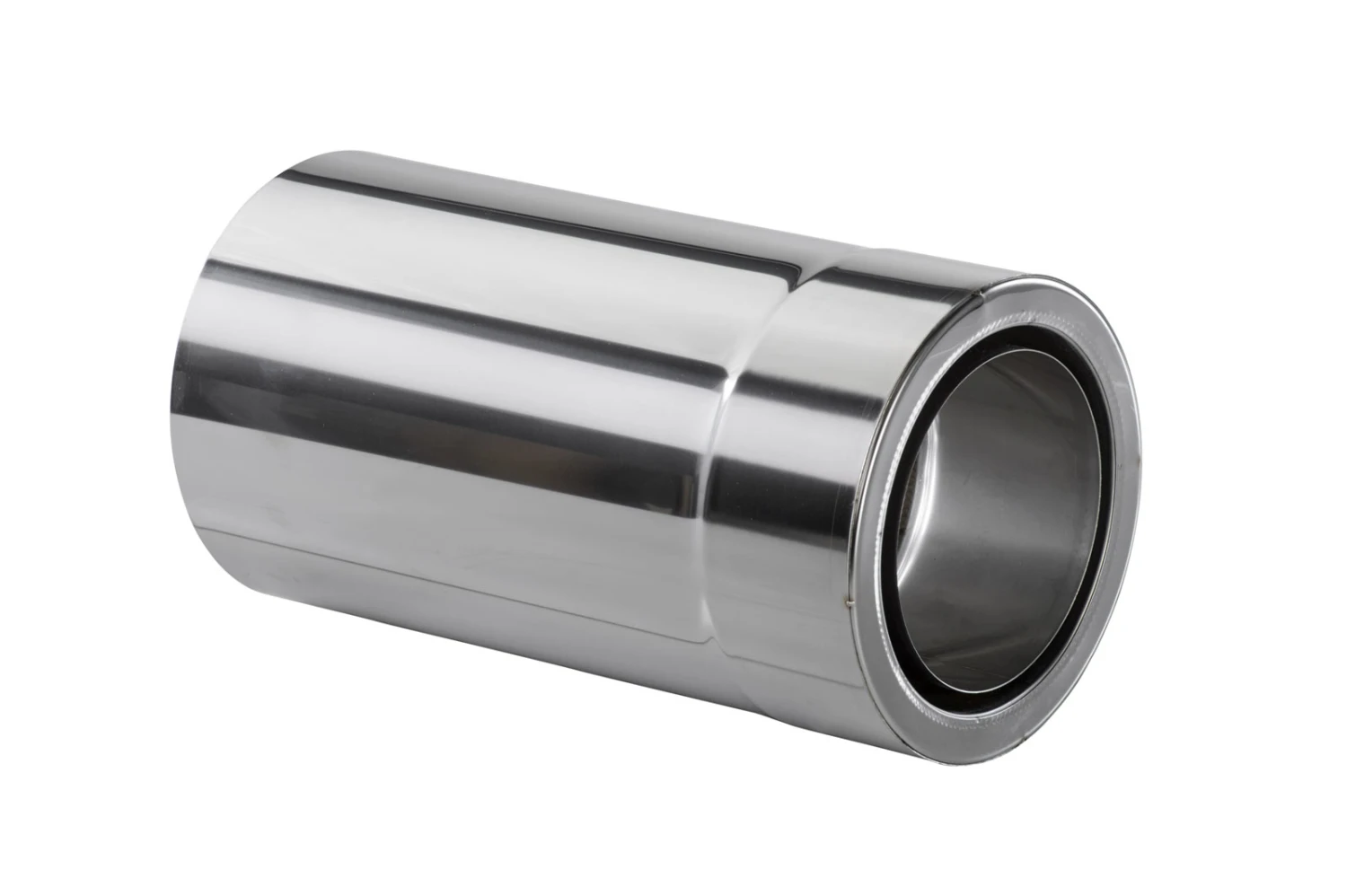 Schornsteinrohr Edelstahl 360 Mm Doppelwandig Kürzbar Wandfutter - Eka Cosmos D 25 7 Schornsteinrohr Edelstahl 360 Mm Doppelwandig Kürzbar Wandfutter - Eka Cosmos D 25 – Bild 5