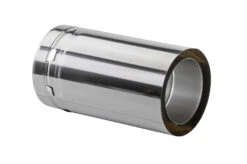Schornsteinrohr Edelstahl 360 Mm Statisch Doppelwandig - Eka Cosmos D 25 -Kamin Heizgeräte 2200 150 l3st 2