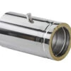 Schornsteinrohr Edelstahl 360 Mm Doppelwandig Mit Messstutzen - Eka Cosmos D 25 1 Schornsteinrohr Edelstahl 360 Mm Doppelwandig Mit Messstutzen - Eka Cosmos D 25 -Kamin Heizgeräte 2200 150 lm liegend 1