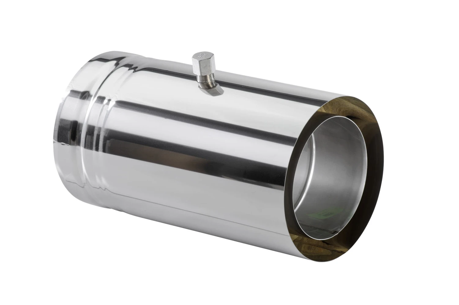 Schornsteinrohr Edelstahl 360 Mm Doppelwandig Mit Messstutzen - Eka Cosmos D 25 7 Schornsteinrohr Edelstahl 360 Mm Doppelwandig Mit Messstutzen - Eka Cosmos D 25 – Bild 5