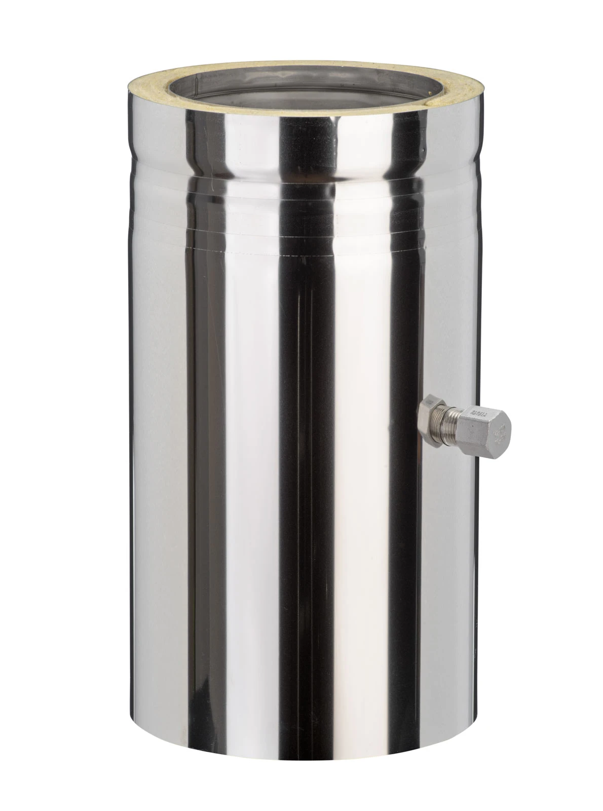 Schornsteinrohr Edelstahl 360 Mm Doppelwandig Mit Messstutzen - Eka Cosmos D 25 11 Schornsteinrohr Edelstahl 360 Mm Doppelwandig Mit Messstutzen - Eka Cosmos D 25 – Bild 9