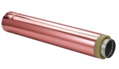 Schornsteinrohr 1080 Mm Doppelwandig Kürzbar Verkupfert - Eka Complex D 25