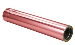 Schornsteinrohr 1080 Mm Doppelwandig Kürzbar Verkupfert - Eka Complex D 25 -Kamin Heizgeräte 223 2