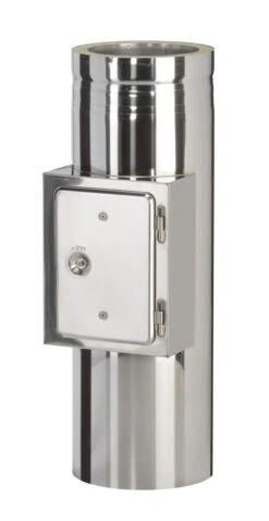 Prüföffnung Hochtemperatur Design Edelstahl Doppelwandig - Eka Cosmos D 25