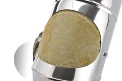 Schornstein Winkel 45° Doppelwandig Mit Prüföffnung - Eka Complex D 25 -Kamin Heizgeräte 2333 1