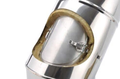 Schornstein Winkel 45° Doppelwandig Mit Prüföffnung - Eka Complex D 25 -Kamin Heizgeräte 2333 2