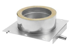 Konsolplatte Mit Kondensatablauf Edelstahl Doppelwandig - Eka Complex D 25