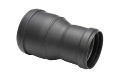 Steckverbinder, Reduzierung, Steckende-Steckende Für Pelletrohr Schwarz -Kamin Heizgeräte 2f77f961a9d9302643fffce0b3c03ccb
