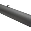 Rauchrohr Stahl 1000 Mm Schwarz Mit Drosselklappe -Kamin Heizgeräte 3124 0