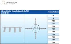Abstandhalter Schornstein Flexrohr Edelstahl - Eka Complex E Flex 9 Abstandhalter Schornstein Flexrohr Edelstahl - Eka Complex E Flex -Kamin Heizgeräte 315 1