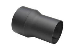 Steckverbinder, Reduzierung, Muffe-Muffe Für Pelletrohr Schwarz 12 Steckverbinder, Reduzierung, Muffe-Muffe Für Pelletrohr Schwarz -Kamin Heizgeräte 3453 1