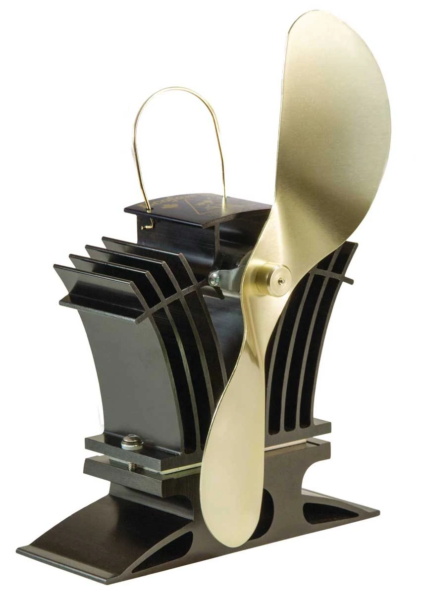 Kaminofen Ventilator Ecofan 806 CABBX, Schwarz-gold 3 Kaminofen Ventilator Ecofan 806 CABBX, Schwarz-gold