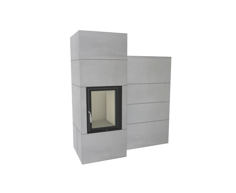 Kaminbausatz Brunner Systemofen BSO 03 HKD 2.2 DF, 9 KW 4 Kaminbausatz Brunner Systemofen BSO 03 HKD 2.2 DF, 9 KW – Bild 2