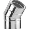 Schornstein Winkel 30° Doppelwandig - Eka Complex D 50 -Kamin Heizgeräte 3903 0