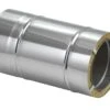 Schornsteinrohr Edelstahl 360 Mm Doppelwandig - Eka Complex D 50 1 Schornsteinrohr Edelstahl 360 Mm Doppelwandig - Eka Complex D 50 -Kamin Heizgeräte 3927 0