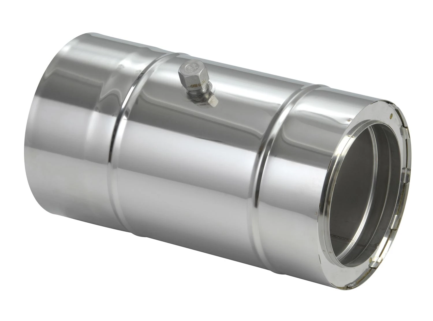 Schornsteinrohr Edelstahl 360 Mm Doppelwandig Mit Messstutzen - Eka Complex D 50 3 Schornsteinrohr Edelstahl 360 Mm Doppelwandig Mit Messstutzen - Eka Complex D 50