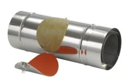 Schornsteinrohr Edelstahl 540 Mm Doppelwandig Mit Prüföffnung - Eka Complex D 50 13 Schornsteinrohr Edelstahl 540 Mm Doppelwandig Mit Prüföffnung - Eka Complex D 50 -Kamin Heizgeräte 3936 2