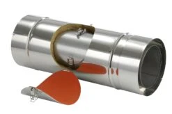 Schornsteinrohr Edelstahl 540 Mm Doppelwandig Mit Prüföffnung - Eka Complex D 50 14 Schornsteinrohr Edelstahl 540 Mm Doppelwandig Mit Prüföffnung - Eka Complex D 50 -Kamin Heizgeräte 3936 3