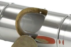 Schornsteinrohr Edelstahl 540 Mm Doppelwandig Mit Prüföffnung - Eka Complex D 50 16 Schornsteinrohr Edelstahl 540 Mm Doppelwandig Mit Prüföffnung - Eka Complex D 50 -Kamin Heizgeräte 3936 5