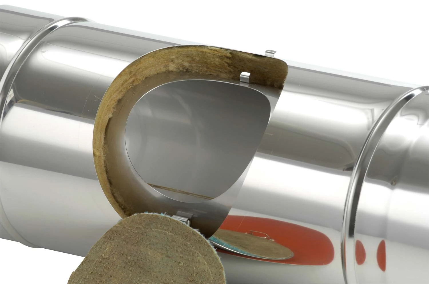 Schornsteinrohr Edelstahl 540 Mm Doppelwandig Mit Prüföffnung - Eka Complex D 50 9 Schornsteinrohr Edelstahl 540 Mm Doppelwandig Mit Prüföffnung - Eka Complex D 50 – Bild 7