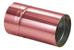 Schornsteinrohr 360 Mm Doppelwandig Kürzbar Verkupfert - Eka Complex D 50 10 Schornsteinrohr 360 Mm Doppelwandig Kürzbar Verkupfert - Eka Complex D 50 -Kamin Heizgeräte 3946 2