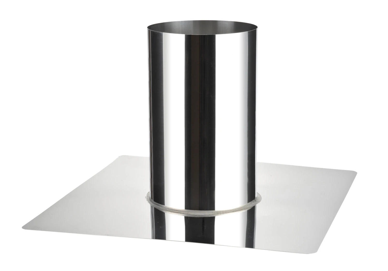 Dachdurchführung Zylindrisch 0-10° Mit Edelstahlkranz - Eka Complex D 50 3 Dachdurchführung Zylindrisch 0-10° Mit Edelstahlkranz - Eka Complex D 50