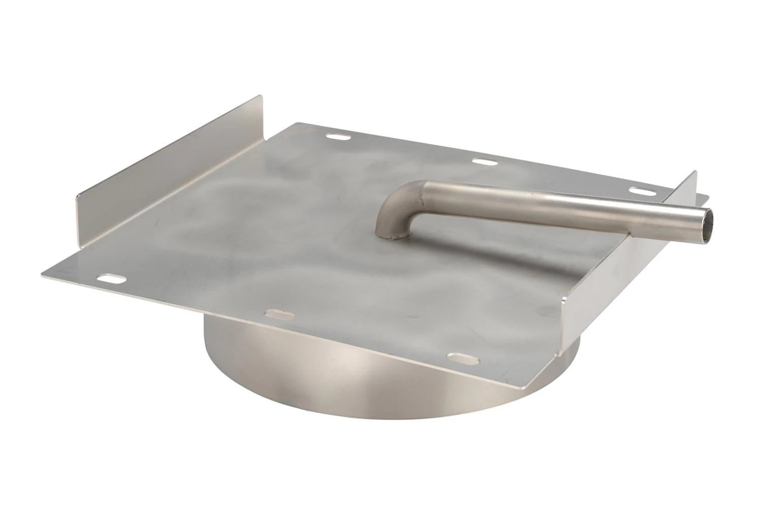 Konsolplatte Mit Ablauf Edelstahl Doppelwandig - Eka Chromos D 25 7 Konsolplatte Mit Ablauf Edelstahl Doppelwandig - Eka Chromos D 25 – Bild 5