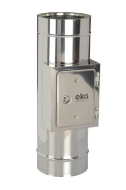 Prüföffnung Hochtemperatur Edelstahl Doppelwandig - Eka Chromos D 25