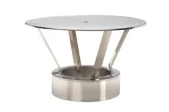 Regenhaube Edelstahl Doppelwandig - Eka Cosmos D 25